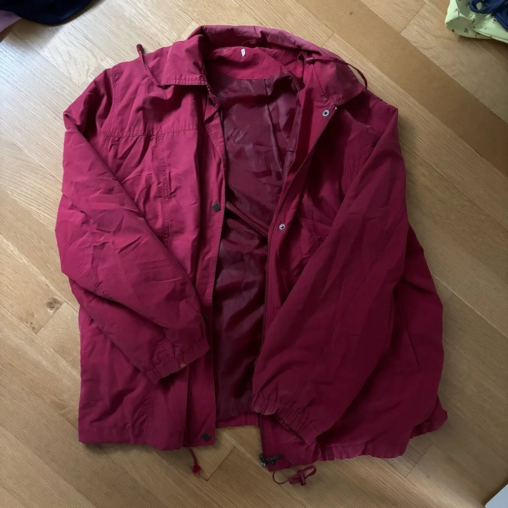 oversized vintage red jacket - Picture 1 of 1